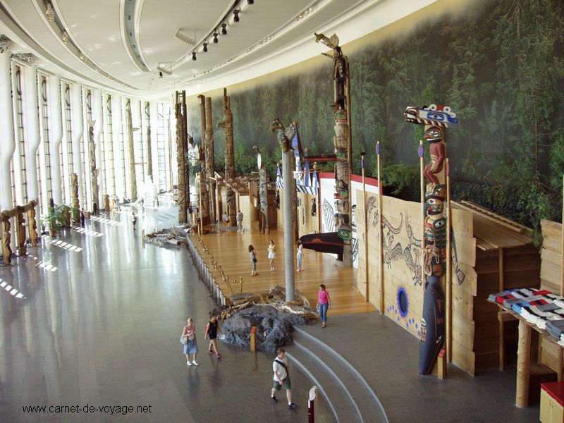 ottawa gatineau musée des civilisations du canada La grande galerie du Musée des civilisations