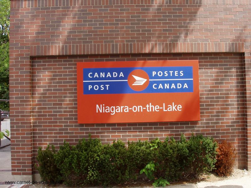 niagara on the lake La poste ze post