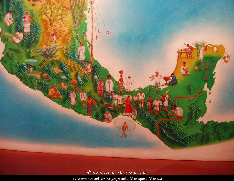 carte du mexique mexico mexique