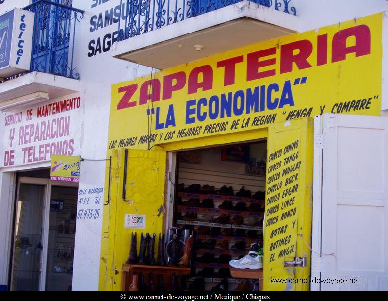 zapateria san cristobal de las casas chiapas mexique