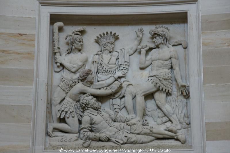 carnetdevoyage_usa_capitol_washington_capitole_basrelief_dome_johnsmith_sauvpar_poncahontas