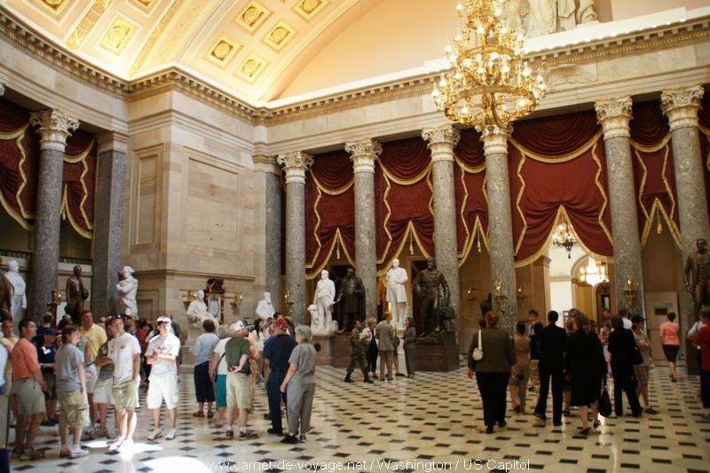 carnetdevoyage_usa_capitol_washington_capitolhill_capitole_basrelief_dome_halldesstatues_statuaryhall