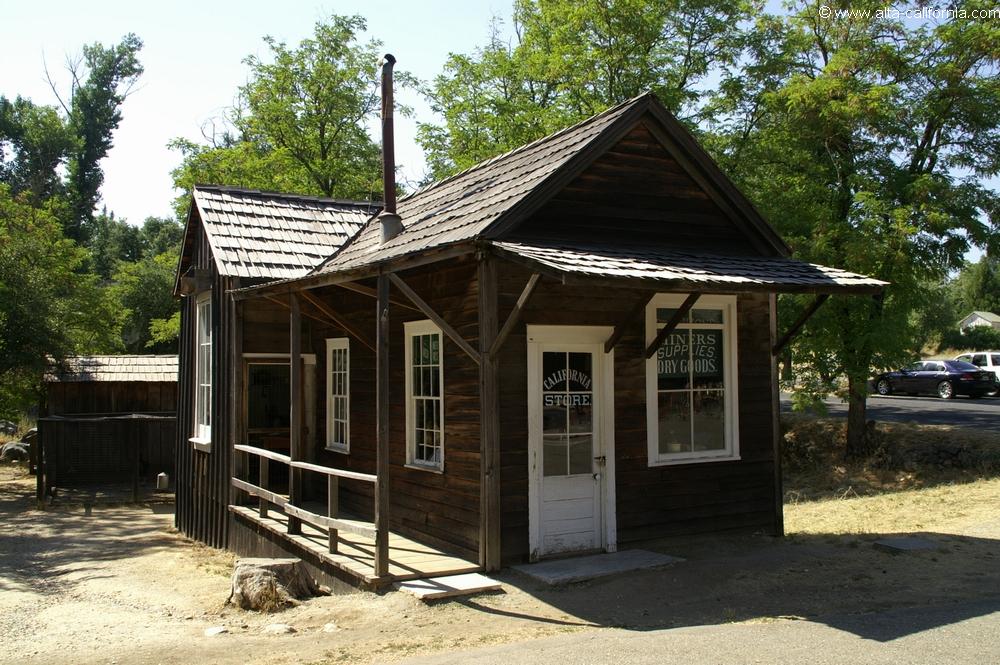 california californie gold country ruée vers l'or columbia & groveland