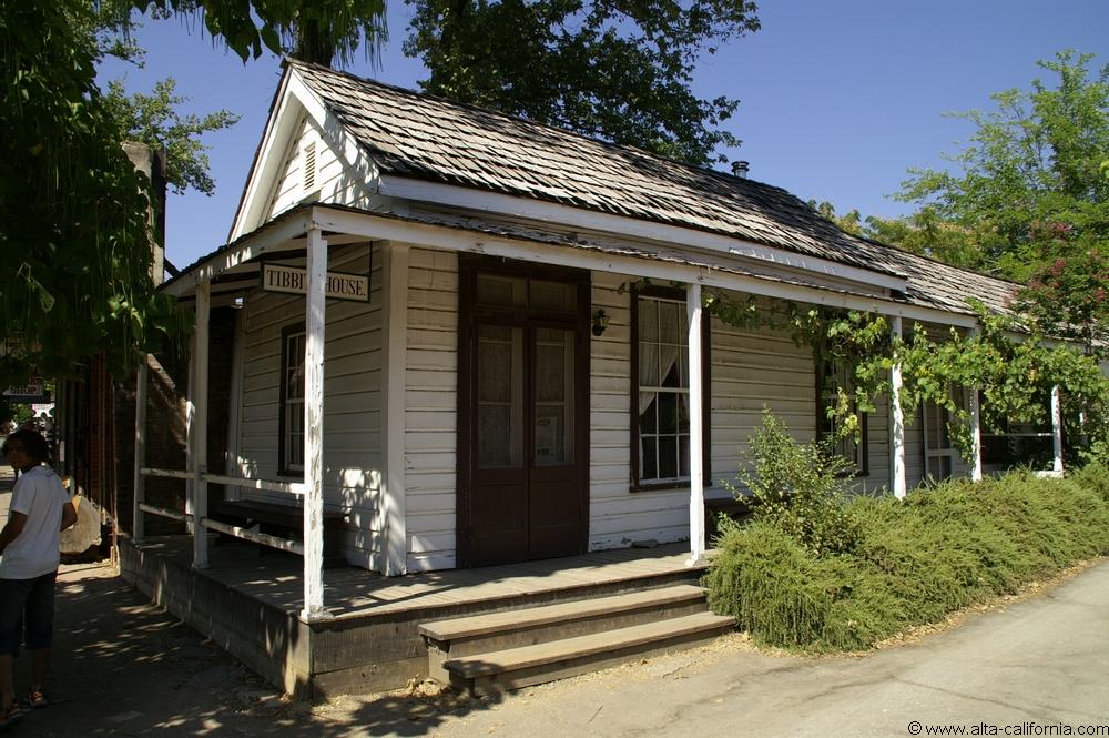 california californie gold country ruée vers l'or columbia & groveland