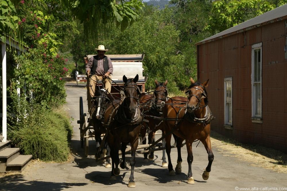 california californie gold country ruée vers l'or columbia & groveland