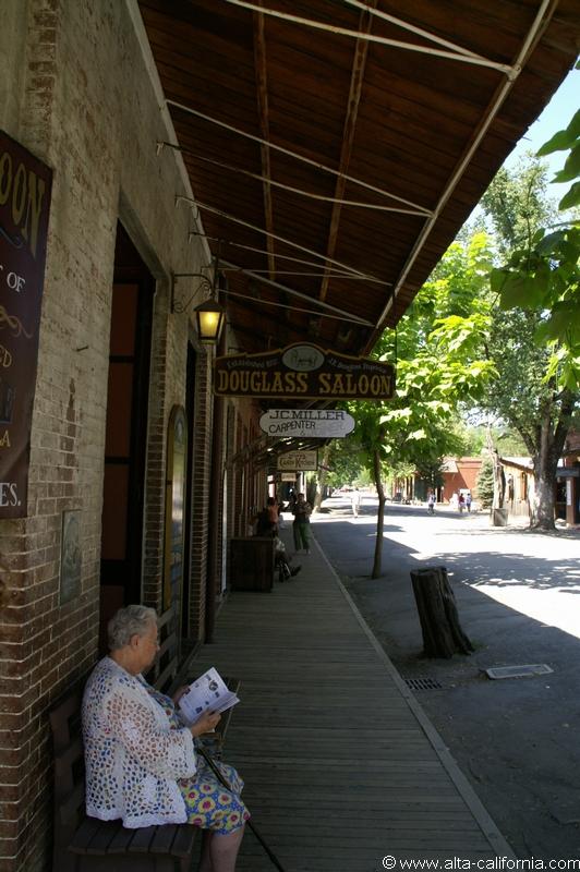 california californie gold country ruée vers l'or columbia & groveland