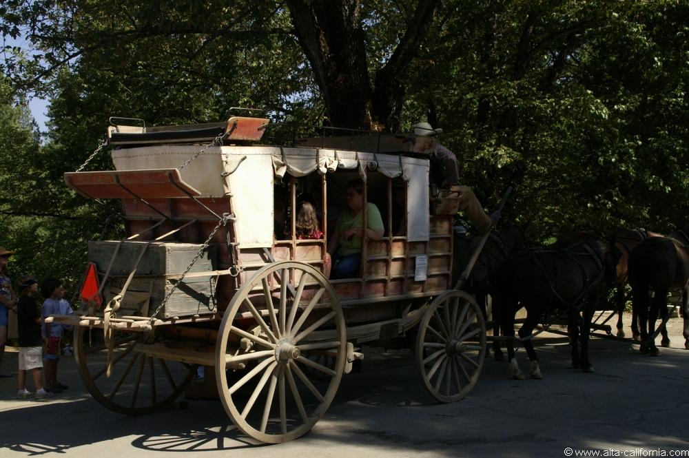 california californie gold country ruée vers l'or columbia & groveland