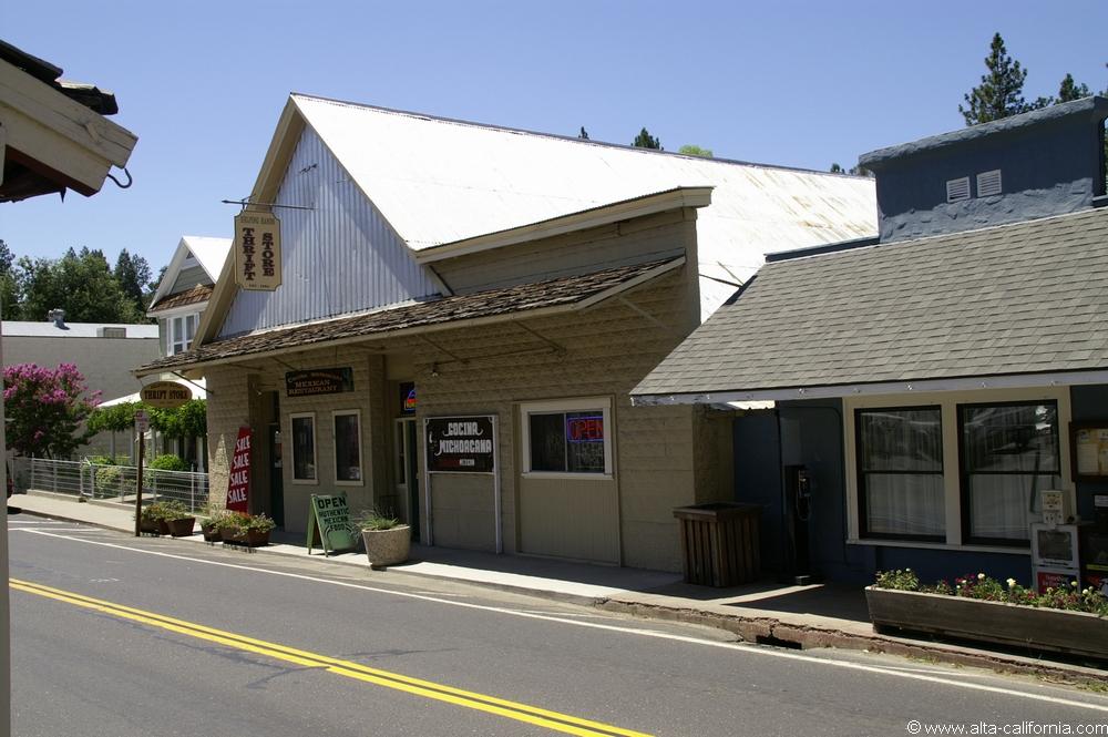 california californie gold country ruée vers l'or columbia & groveland