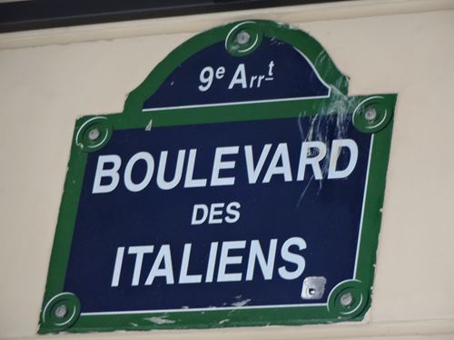 Paris - France - carnetdevoyage - boulevard des italiens